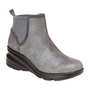 JAMBU GRAY WATER RESISTANT ALL-TERRA TRACTION MEMORY FOAM FOOTBED BOOTS SIZE 6.5